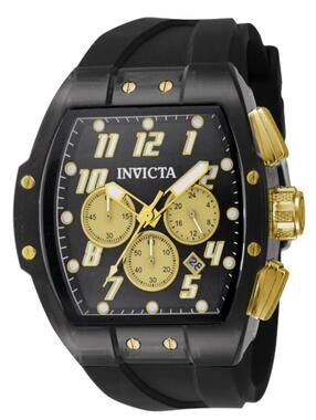 Invicta S1 Rally Vortce Men's Watch - 47mm, Black (49982)